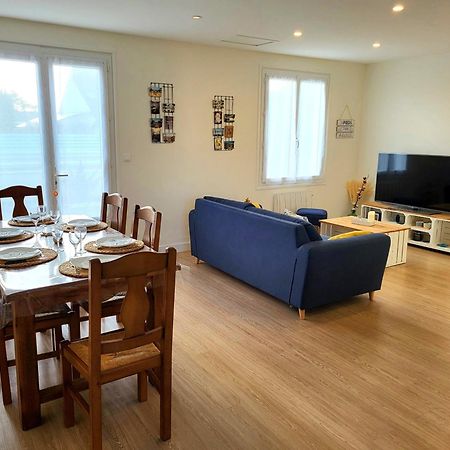 La Villa Kikifil, Bord De Mer Saint-Germain-sur-Ay Ngoại thất bức ảnh