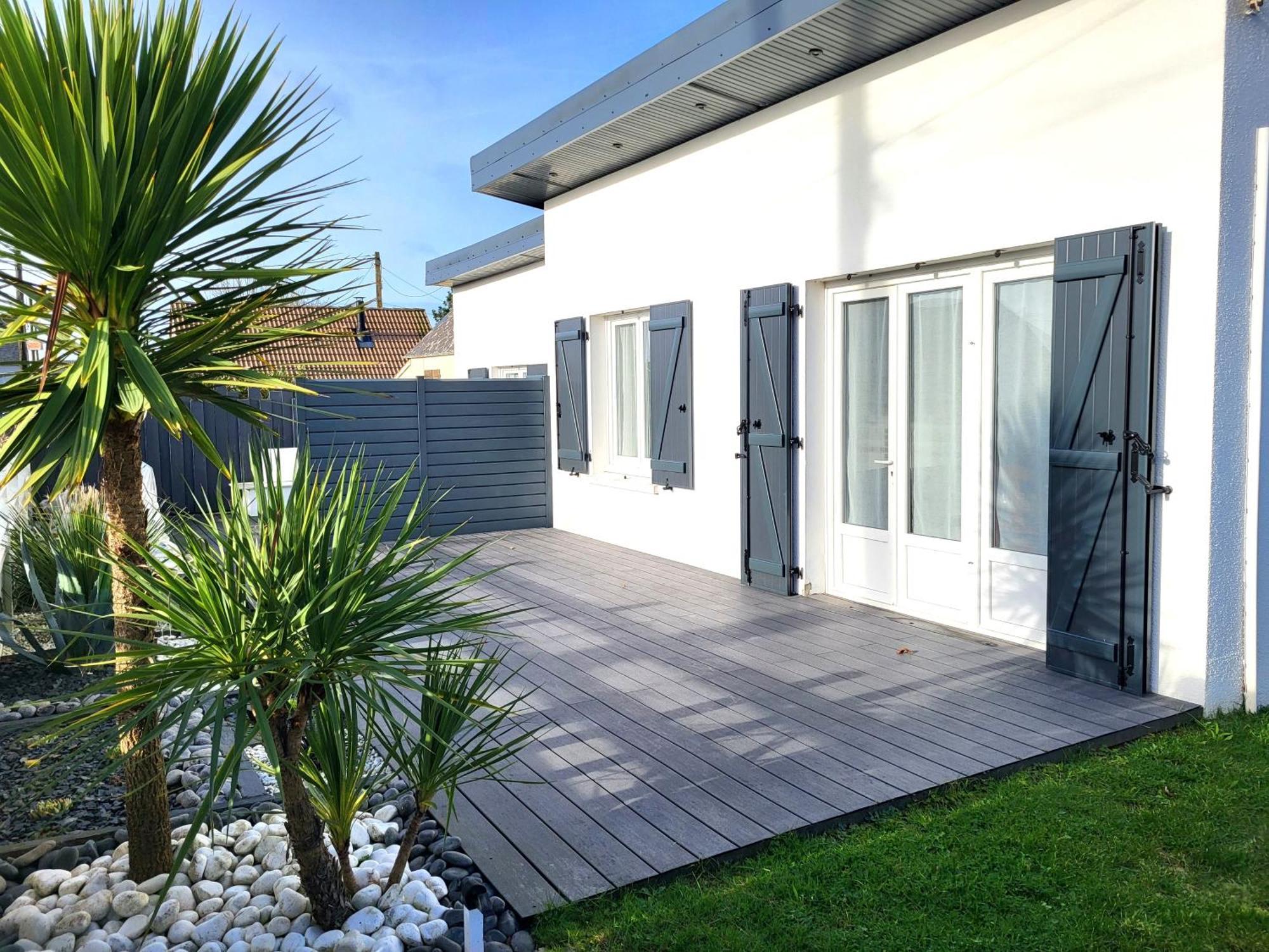 La Villa Kikifil, Bord De Mer Saint-Germain-sur-Ay Ngoại thất bức ảnh