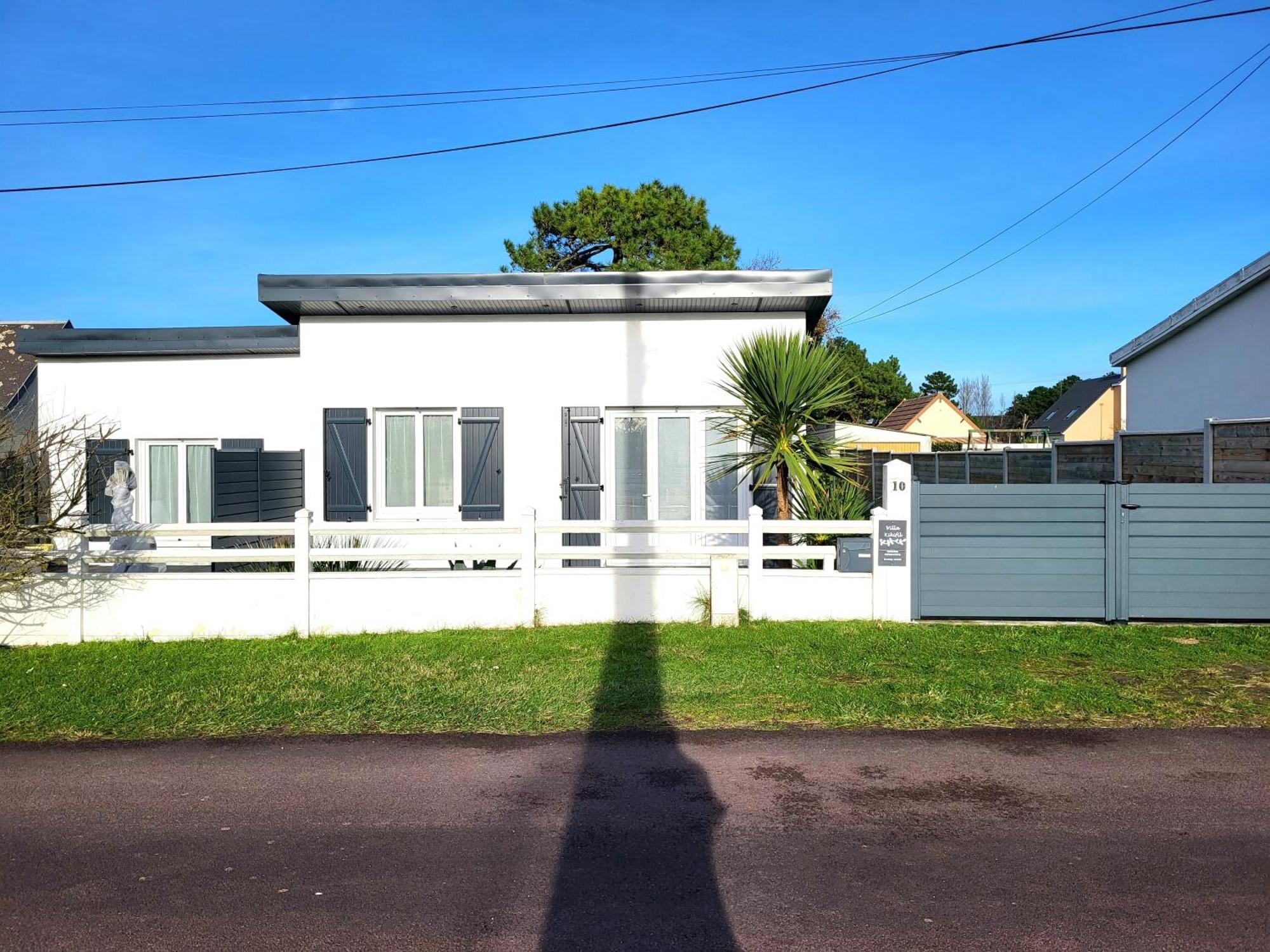 La Villa Kikifil, Bord De Mer Saint-Germain-sur-Ay Ngoại thất bức ảnh